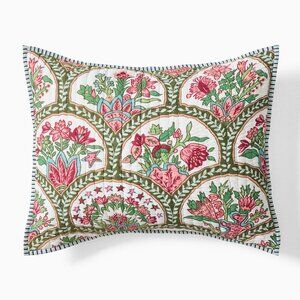 West Elm x Rhode Mushroom Print Reversible Shams - Standard Size - Brand New